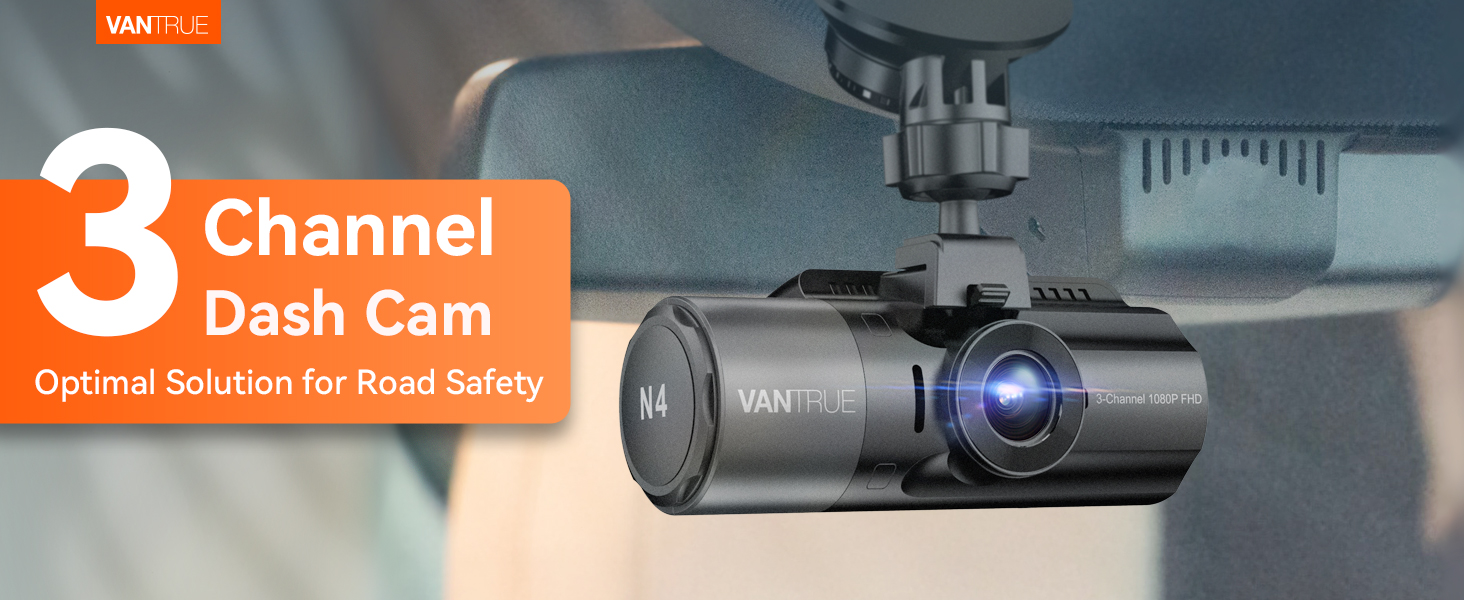 3 channel dash cam