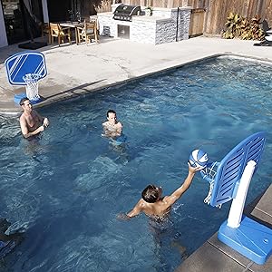 Pool basketball, fullcourt, gosports