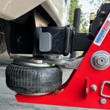 Built in Air Ride System for Shocker Air Bumper HItches