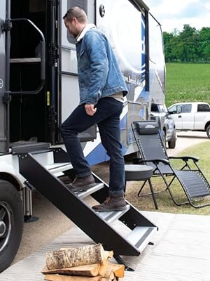 RV Step, StepAbove, Step Above, Solid Step