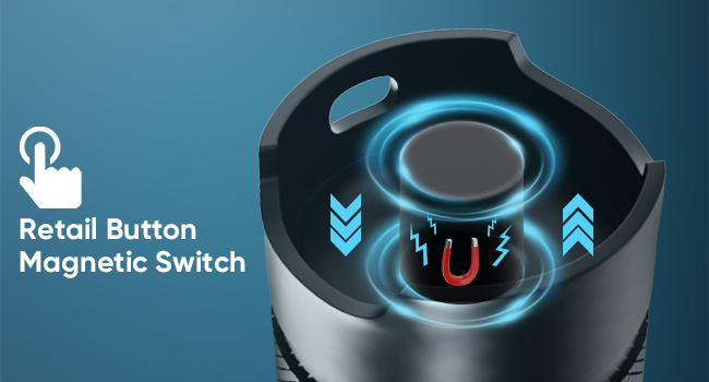Magnetic Switch Design dive light
